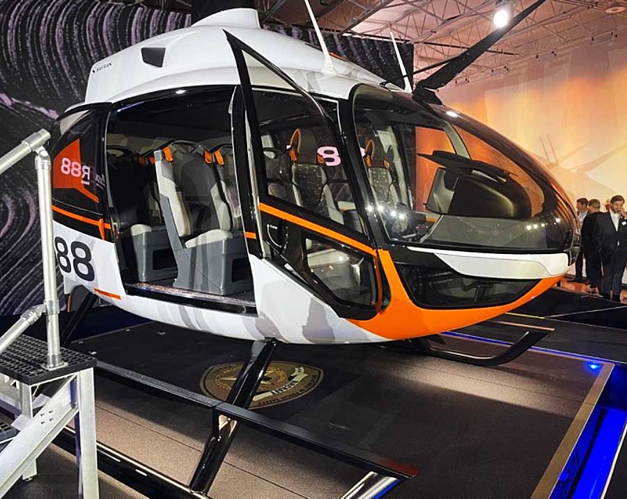 Robinson R88 exterior