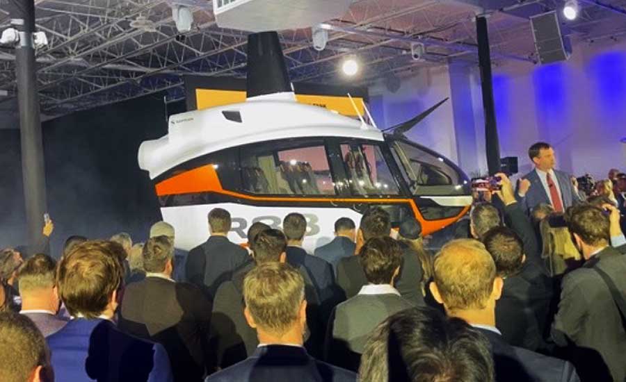 The R88 was unveiled at the Dallas Verticon (VAI) event