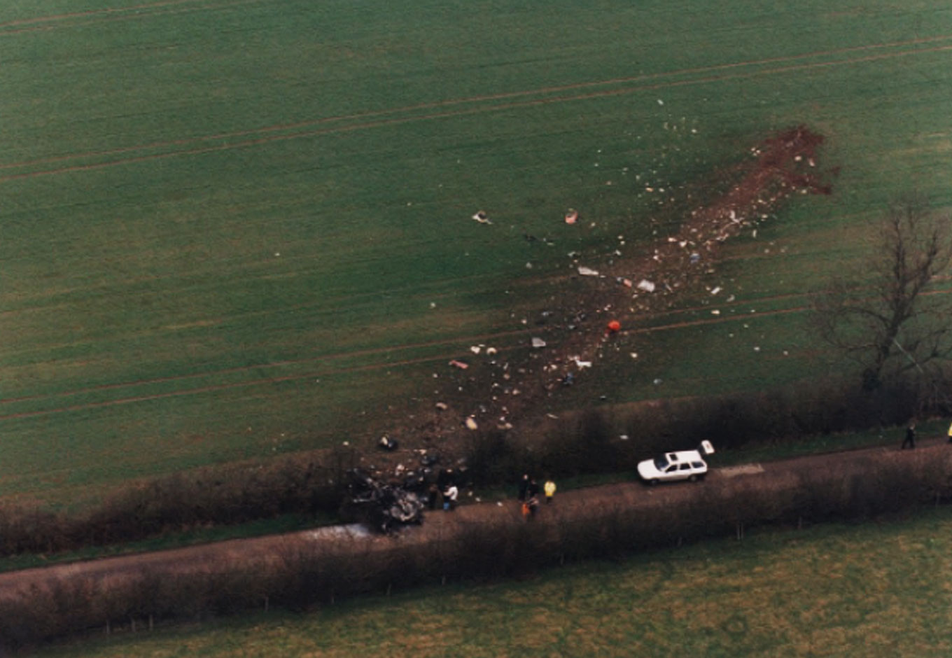 Weather related helicopter crash